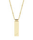 ფოტო #10 პროდუქტის Maisie Initial Gold-Plated Pendant Necklace