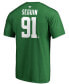 Фото #3 товара Men's Tyler Seguin Kelly Green Dallas Stars Team Authentic Stack Name and Number T-shirt