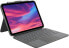 Фото #2 товара Logitech Combo Touch - QWERTZ - German - iPad (10th gen) Model: A2696 - A2757 - A2777 - Grey - Oxford Grey - Scratch resistant - Spill-resistant