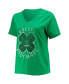 Фото #3 товара Women's Green Dallas Cowboys Plus Size Celtic T-shirt