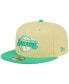 ფოტო #4 პროდუქტის Men's Yellow, Green Los Angeles Lakers 9FIFTY Hat