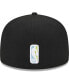 Men's Black Utah Jazz Color Pack 59FIFTY Fitted Hat