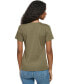 Women's Twist Front V-Neck T-Shirt