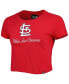 Фото #3 товара Women's Red St. Louis Cardinals Historic Champs T-shirt