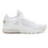 Puma Electron 2.0 Lush Wide Training Womens Gold, White Sneakers Athletic Shoes