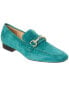 Фото #1 товара M By Bruno Magli Simona Suede Loafer Women's Green 6