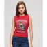 Фото #1 товара SUPERDRY Tattoo Rhinestone sleeveless T-shirt