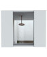 Фото #9 товара Artemisa Medicine Cabinet, Double Door, Mirror, One External Shelf - White