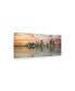 Фото #2 товара Monte Nagler Detroit Sunset Panorama Detroit Michigan Color Pan Canvas Art - 37" x 49"