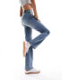 Фото #4 товара Stradivarius Tall straight leg jean in vintage wash