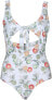 Minkpink 262852 Women's Valencia Multi One Piece Swimsuit Size X-Small - фото #1