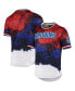 ფოტო #1 პროდუქტის Men's Navy, Red Cleveland Browns Americana Dip-Dye T-shirt