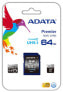 Фото #3 товара ADATA SDXC 64GB - 64 GB - SDXC - Class 10 - UHS - Blue