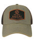 Фото #3 товара Men's Gray Boston College Eagles Practice Old Favorite Trucker Snapback Hat