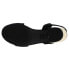 Фото #13 товара TOMS Rosa Block Heels Womens Black Casual Sandals 10011697