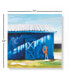 The Blue Barn Wall Canvas