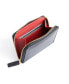 Men's Pebbled Leather Zippered Credit Card Wallet