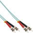 Фото #2 товара InLine Fiber Optical Duplex Cable ST/ST 50/125µm OM3 2m