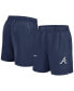 Men's Navy Atlanta Braves Woven Victory Performance Shorts