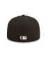 Фото #2 товара Men's Chicago White Sox Black on Black Dub 59FIFTY Fitted Hat