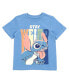 ფოტო #2 პროდუქტის Little Boys Mickey Mouse T-Shirt and Shorts Outfit Set