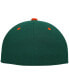 Фото #5 товара Men's Green and Orange Miami Hurricanes On-Field Baseball Fitted Hat