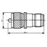 EUROCONNEX Female Uhf Male N Connector