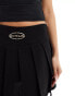 Фото #5 товара Sixth June pleated mini skirt in black