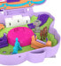 Фото #4 товара Polly Pocket Jumpin’ Style Pony Compact with Horse Show Theme, Micro Polly Doll & Friend, 2 Horse Figures (1 with Saddle & Tail Hair), Fun Features & Surprise Reveals, Great Gift for Ages 4 & Up