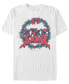 Фото #1 товара Men's Gremlins 1 Wreath Short Sleeve T-shirt