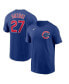 Фото #1 товара Men's Seiya Suzuki Royal Chicago Cubs Player Name and Number T-shirt