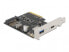 Фото #5 товара Delock 90011 - PCIe - USB 3.2 Gen 2 (3.1 Gen 2) - Low-profile - PCIe 4.0 - SATA 15-pin - 10 Gbit/s