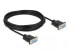 Фото #6 товара Delock Serial Cable RS-232 D-Sub 9 female to female null modem with narrow plug housing - Full Handshaking - 5 m, Black, 5 m, DB-9, DB-9, Female, Female