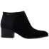 Фото #1 товара TOMS Loren Booties Womens Black Casual Boots 10014150