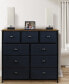 Фото #2 товара 9 Drawer Chest Dresser with Wood Top