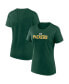 ფოტო #1 პროდუქტის Women's Green Green Bay Packers Fundamental Base T-Shirt