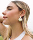 ფოტო #4 პროდუქტის Sitara Starry Double Circle Dangle Earrings