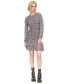 ფოტო #1 პროდუქტის Women's Printed Smocked Ruffled Mini Dress