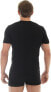 Brubeck Koszulka męska z krótkim rękawem Comfort Cotton czarna r. XXL (SS00990A)