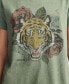 ფოტო #4 პროდუქტის Women's Tiger Roses Tour '90 Classic Crewneck T-Shirt