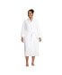 ფოტო #1 პროდუქტის Plus Size Cotton Terry Long Spa Bath Robe