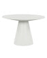 Фото #7 товара Retro Round Dining Table Minimalist Elegant Table For Living Room, Dining Room