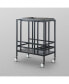 Фото #11 товара Ron Serving Bar Cart with Metal Frame and Casters