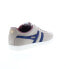 Фото #8 товара Gola Equipe Suede CMA495 Mens Gray Suede Lace Up Lifestyle Sneakers Shoes 10