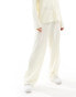 Фото #6 товара Vero Moda Petite textured jersey trouser co-ord in cream