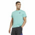 Men’s Short Sleeve T-Shirt Reebok Graphic Les Mills® Aquamarine