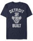 Фото #1 товара Men's Detroit Motors Short Sleeve Crew T-shirt