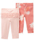Baby 7-Piece Floral Bodysuits & Leggings Set NB