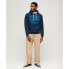 SUPERDRY Athl Script Embroidered Graphic hoodie