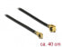 Фото #1 товара Delock 89650 - 0.4 m - 1.13 - MHF (I-PEX) - MHF IV/ HSC MXHP32 - Black,Gold